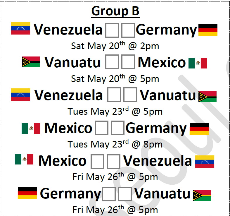 2018 world cup group stage printable